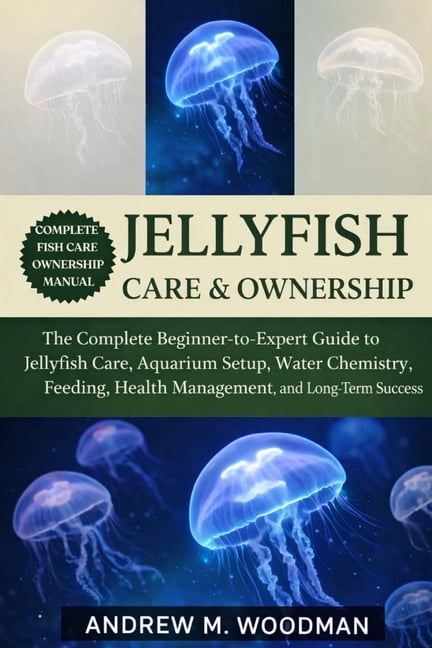 Jellyfish Care & Ownership: The Complete Beginner-to-Expert Guide to Jellyfish Care, Aquarium Setup, Water Chemistry, Fe, (Paperback)