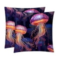 thumbnail image 1 of Jellyfish Chair Pillow Covers Set of 2 Throw Pillow Decorative Pillows Velvet with Unique Patterns for Various Occasions - Available in 16x16, 18x18, and 20x20 Inches, 1 of 6