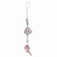 thumbnail image 1 of Jellyfish Charm Keychain Dolphin Pendant Keyring Resin Beaded Key Chain Accessory Decorative Phone Dangle Ornament, 1 of 11