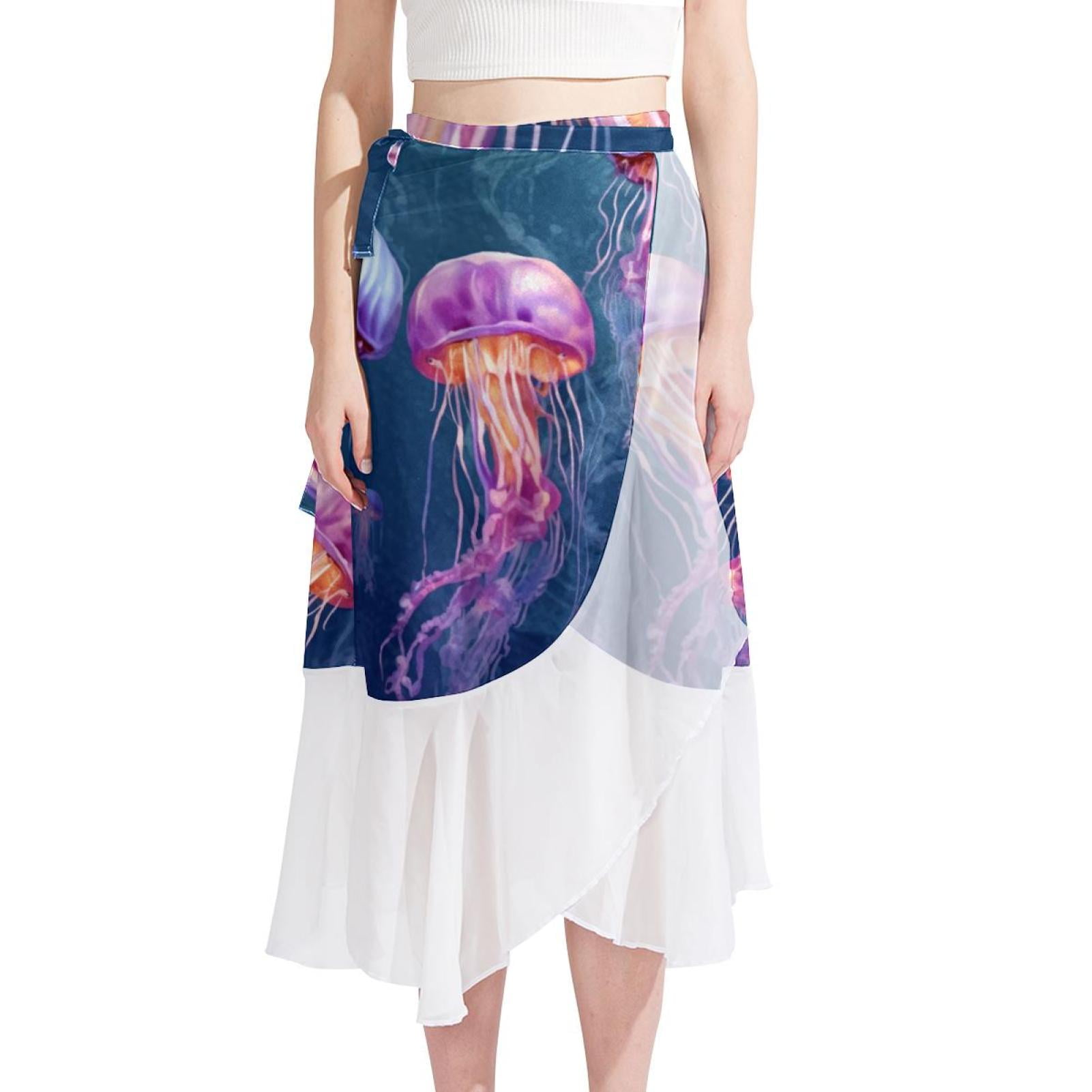 BEACH DRESS BLUE JELLYFISH main image 1