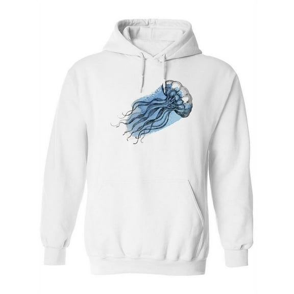 Jellyfish Design Hoodie Women -Image by Shutterstock, Female Small