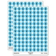 thumbnail image 1 of Jellyfish Doodle 200+ Round Stickers - Light Blue - Matte Finish - 0.50" Size, 1 of 3