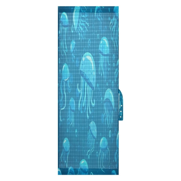 Jellyfish Door Side Curtain 54x40in Privacy Shade UV Protection Rod Pockets
