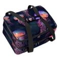 thumbnail image 1 of Jellyfish Double Layered Insulated Lunch Bag with Two Compartments | Large Capacity Meal Bag for Hand Carry | Refrigerated Lunch Bags - 7.1x11.4x16.1 Inches, 1 of 6