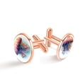 thumbnail image 1 of Jellyfish Elegant Stainless Steel Cufflink Set for Men, for Formal Attire and Special Occasions, 1 of 1