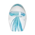 thumbnail image 1 of Jellyfish Figurine Desktop Decoration Centerpiece Hand Blown Desk blue, 1 of 8