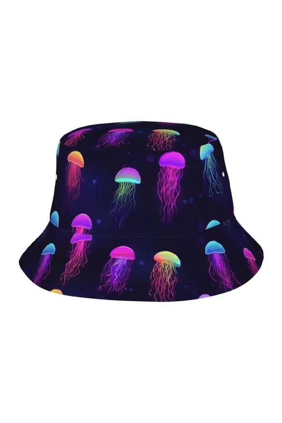 Jellyfish Fisherman's Hat Lightweight and Breathable Sun Hat Suitable for Both Men and Women