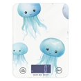 thumbnail image 1 of Jellyfish Food Scale Digital Kitchen Scale Waterproof Tempered Glass Tare Function 11 lb for Baking Cooking Meal Prep, 1 of 7