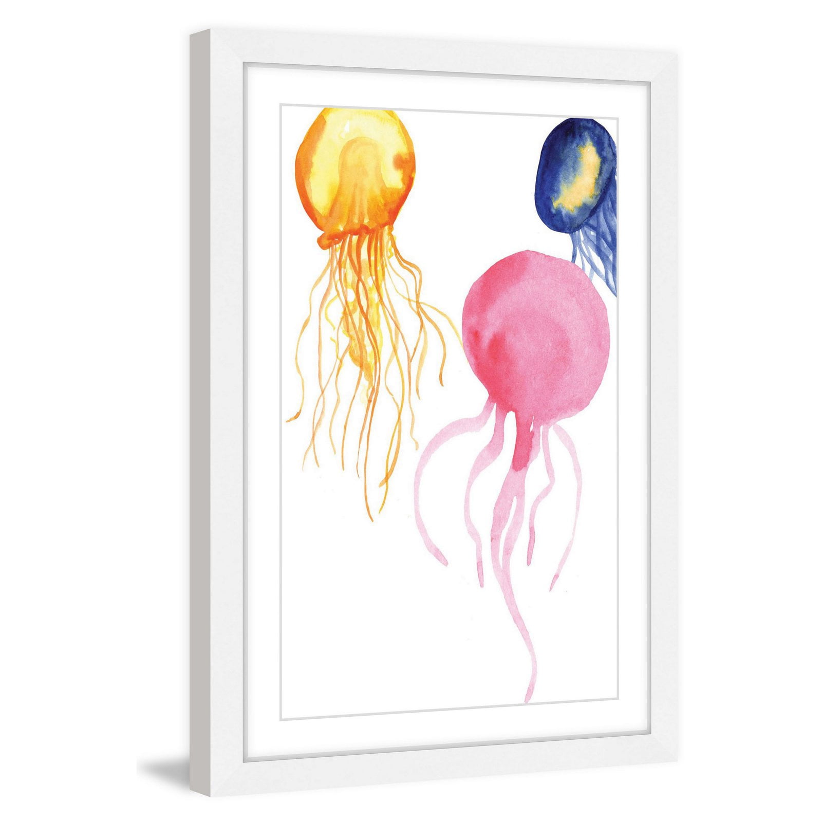 "Jellyfish" Framed Painting Print