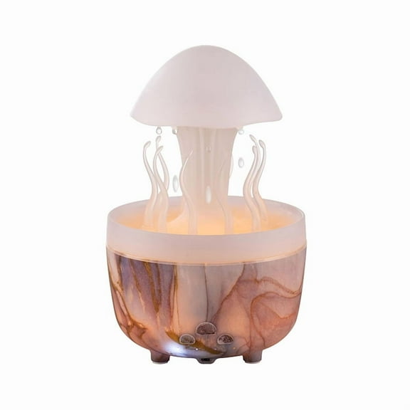 Jellyfish Humidifier and Essential Oil Diffuser, 3-in-1 Ultrasonic Cool Mist Aroma Diffuser with 7-Color LED Night Light, Unique Air Humidifier for Bedroom, Nursery, Home Office