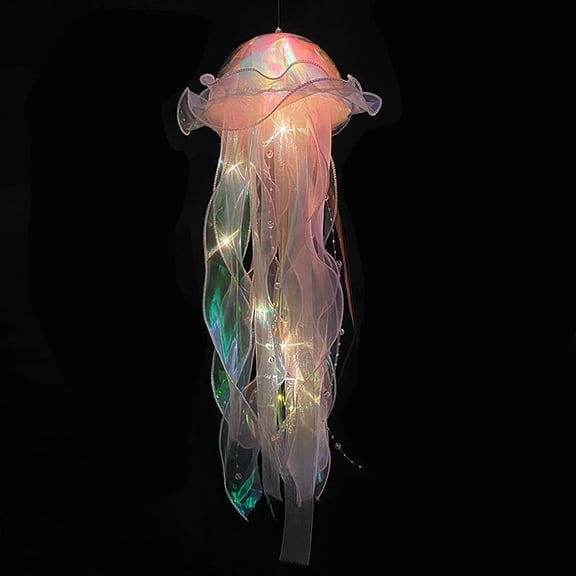 Jellyfish Lamp - 7 Color Changing LED Night Light,USB Powered Tabletop Decor for Home,Room,Party,New Year's Eve Gadgets & Gifts