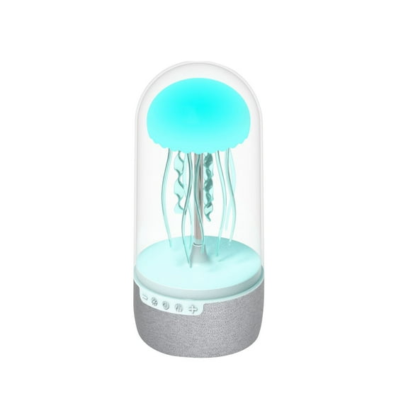 Jellyfish Lamp, LED Jellyfish Lamp, Intelligent Jellyfish Lamp, Voice Controlled RGB Jellyfish Light, Full Colour Gradient, Jellyfish for Decorative At 3.97x8.77“