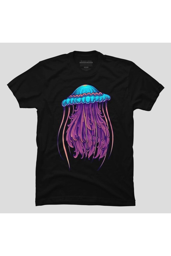 Jellyfish Luxury Ornament Apparel Design Funny Sarcastic Unisex T-Shirt, Up to Size 5XL