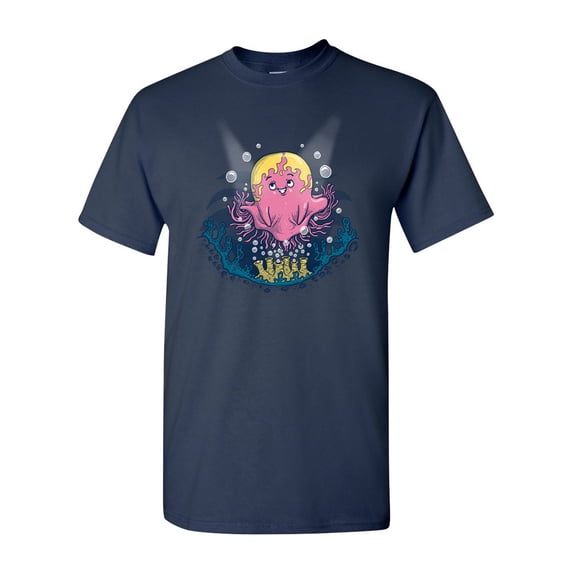 Jellyfish Monroe Celebrity Salih Gonenli Artworks Funny DT Adult T-Shirt Tee