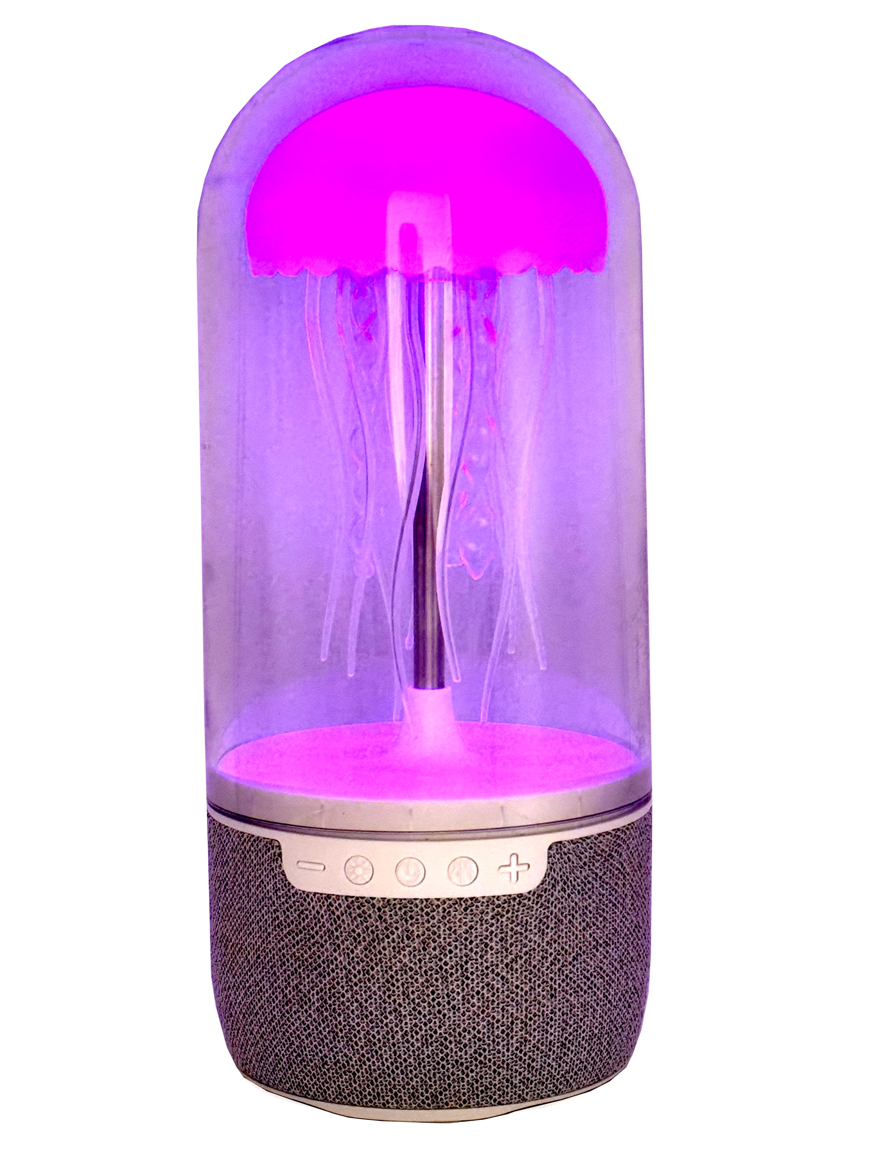 Jellyfish Mood Lamp & Bluetooth Speaker (JFSPKWHT)