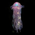 thumbnail image 1 of Jellyfish Mood Lamp - Handmade Ocean Night Light with Color Changing LEDs | New Year's Eve Decor & Kids Room Nightlight | Floating Tentacle Design (Purple), 1 of 2