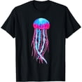thumbnail image 1 of Jellyfish Ocean Decor Jelly Fish Shirt Sea Animals T-Shirt T-ShirtMen and women, White Black T-shirt, size: Extra large S-1246XL, 1 of 4