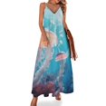 thumbnail image 1 of Jellyfish Ocean Style Design Sleeveless Dress Woman Fashion Long Dresses Women's Summer Suit Dress 2025, 1 of 7