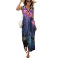 thumbnail image 1 of Jellyfish Ocean Style Pattern Design Sleeveless Dress Summer Clothes for Women Women's Clothing 2025, 1 of 7