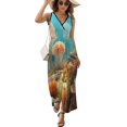 thumbnail image 1 of Jellyfish Ocean Style Sleeveless Dress Female Clothing Dress Women Summer 2025 Dress, 1 of 7