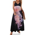 thumbnail image 1 of Jellyfish Ocean Style Sleeveless Dress for Women Clothing Female Women's Summer Skirt, 1 of 7