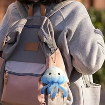 Jellyfish Plush Pendant - Soft Stuffed Animal Toy for Klds, Soothing Sleep Companion, Unique Ocean-Themed Decor for Bedroom, Backpack & Car