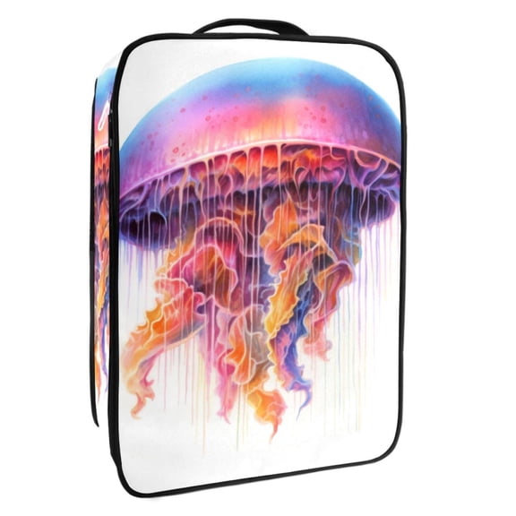 Jellyfish Polyester Shoe Boxes - 23x31cm/9x12in Size for Organization and Storage