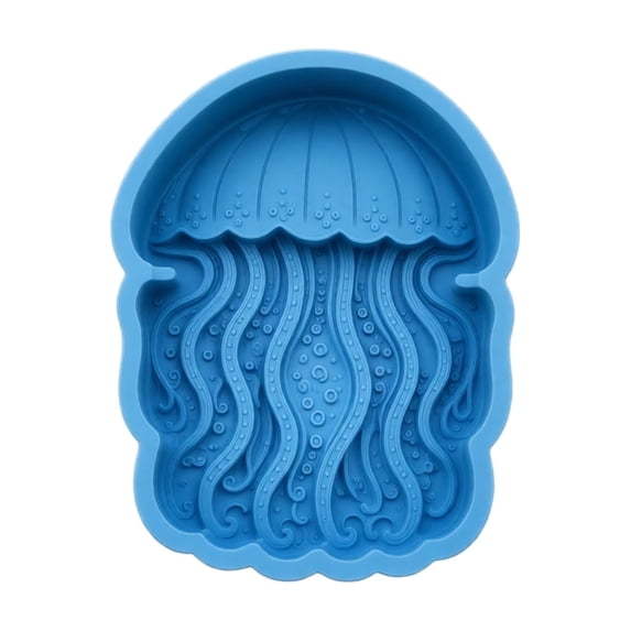 Jellyfish Silicone Stepping Stone Mold 16x12 Inch, Reusable Ocean ...