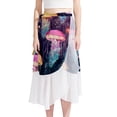 thumbnail image 1 of Jellyfish Stylish Summer Chiffon Beach Dress with Polyester Straps - Women's Summer Dresses, 1 of 6