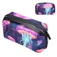 thumbnail image 1 of Jellyfish USB Organizer Charger Pouch Charger Organizer Travel Case Small Box Organizer Storage Container Waterproof Oxford Cloth Electronics Accessories Storage Case 5.9x9.44x3.14 in, 1 of 6