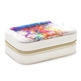 thumbnail image 1 of Jellyfish Velvet Portable Decorative Box with Removable Compartment - Jewelry Stand, Necklace Organizer, and Gift, 1 of 7