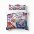 thumbnail image 1 of Jellyfish Watercolor Bedding Set 3 Pcs Soft Microfiber Quilt Cover For Bedroom Decor, Comforter Cover With 2 Pillowcase, 1 of 5