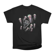 Jellyfish diver T-Shirt Tee Gift For Him Merch For Her Apparel For Friend