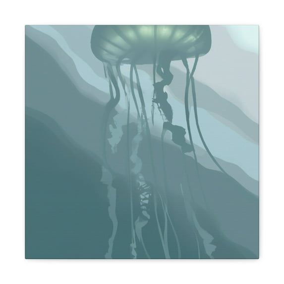 "Jellyfish of Minimalism" - Canvas