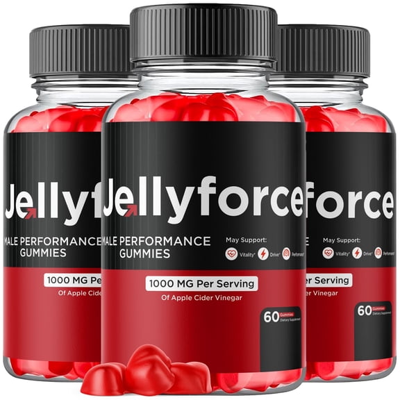 Jellyforce Gummies Advanced Formula All Natural Vitamin Supplement Jelly Force 180 Gummies