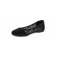 thumbnail image 1 of Jellypop Dariana Crochet Flat Casual Shoe Black, 1 of 6