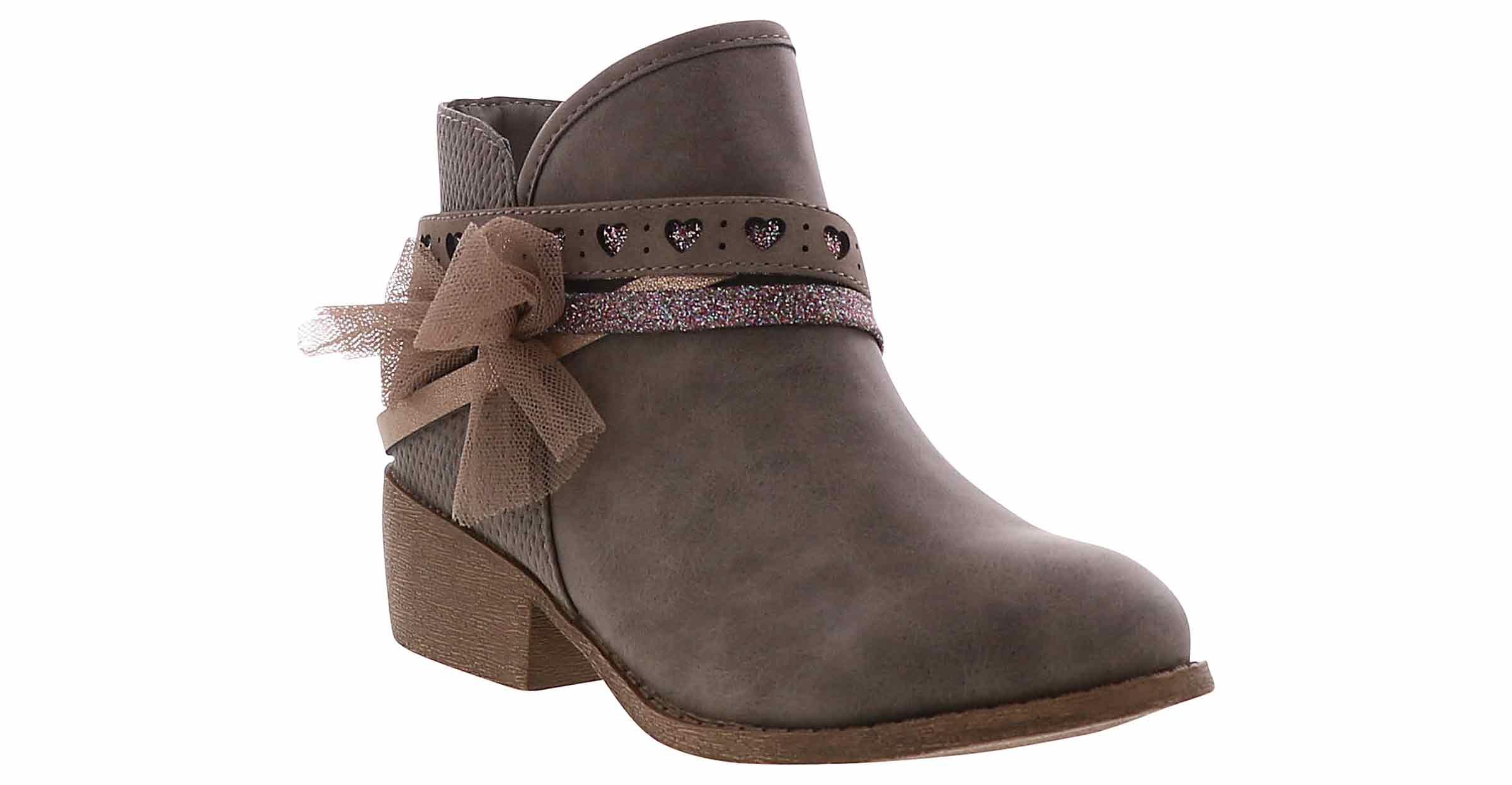 Jellypop Love Me Girls Fashion Bootie Grey