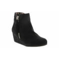 thumbnail image 1 of Jellypop Tripolet Youth Girls' Fashion Wedge Boot | KYXMMA008 Black, 1 of 6