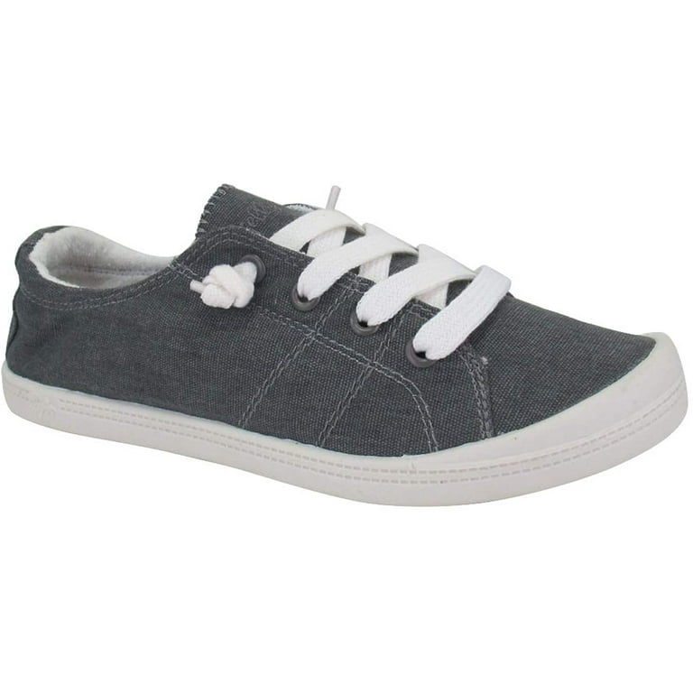 Jellypop Women s Dallas Sneaker Grey Canvas 11 Walmart