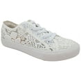 thumbnail image 1 of Jellypop Women's Destiny Sneakers, White Crochet, 8.5, 1 of 4