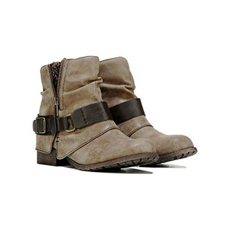 Jellypop Women s Libra Bootie Ankle Bootie Brown 10 US M