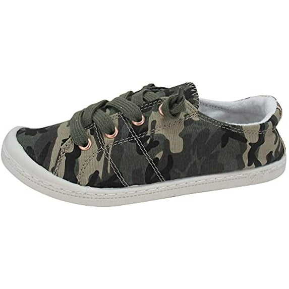 Jellypop Womens Dallas Casual Sport Shoes 7.5 Camo/pink