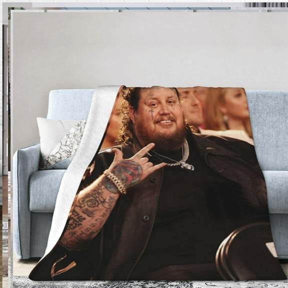 Jellys Music Rolls Blanket Flannel Fleece Blanket Ultra Soft Lightweight Throw Blanket for Bed Couch Living Room 50"x40"