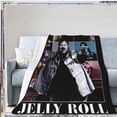 thumbnail image 1 of Jellys Music Rolls Blanket Flannel Fleece Blanket Ultra Soft Lightweight Throw Blanket for Bed Couch Living Room 50"x40", 1 of 6