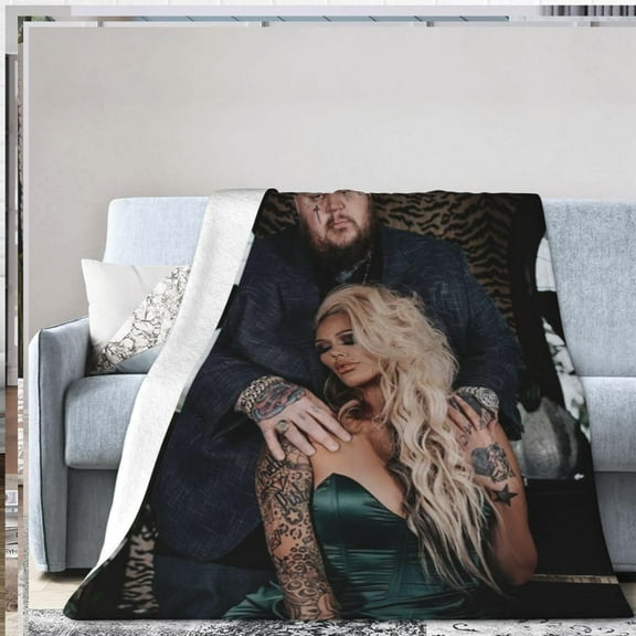 Jellys Music Rolls Blanket Flannel Fleece Blanket Ultra Soft Lightweight Throw Blanket for Bed Couch Living Room 50"x40"