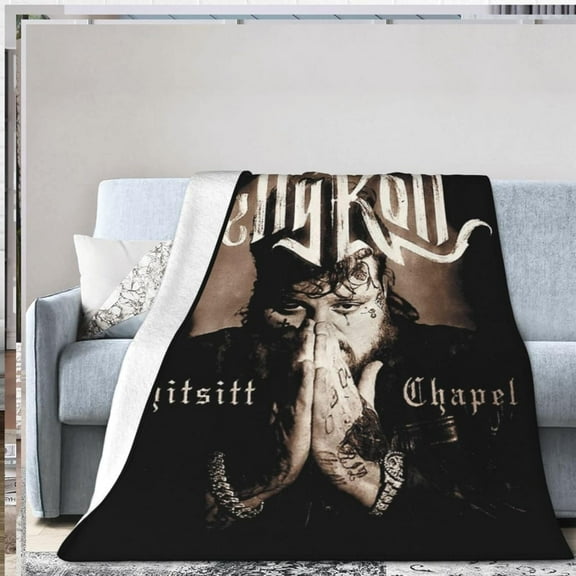 Jellys Music Rolls Blanket Flannel Fleece Blanket Ultra Soft Lightweight Throw Blanket for Bed Couch Living Room 60"x50"