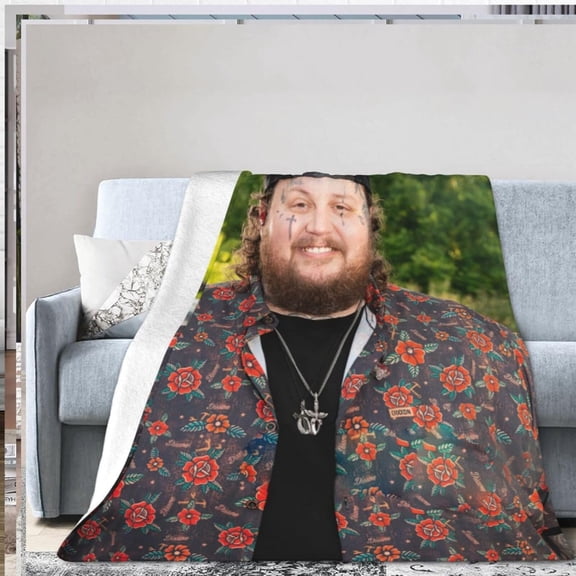 Jellys Music Rolls Blanket Flannel Fleece Blanket Ultra Soft Lightweight Throw Blanket for Bed Couch Living Room 80"x60"