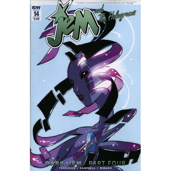 Jem And the Holograms #14 VF ; IDW Comic Book