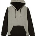 thumbnail image 1 of Jem Mens Colorblocked Hoodie Sweatshirt, Grey, Medium, 1 of 1