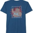 thumbnail image 1 of Jem Mens Peter Graphic T-Shirt, Blue, Small, 1 of 1